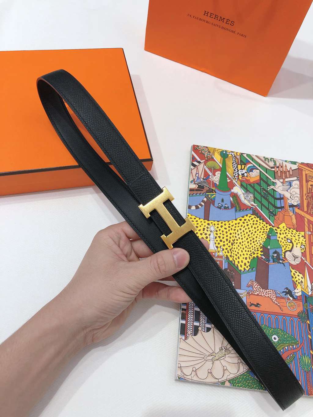 H**mes belts 24mm